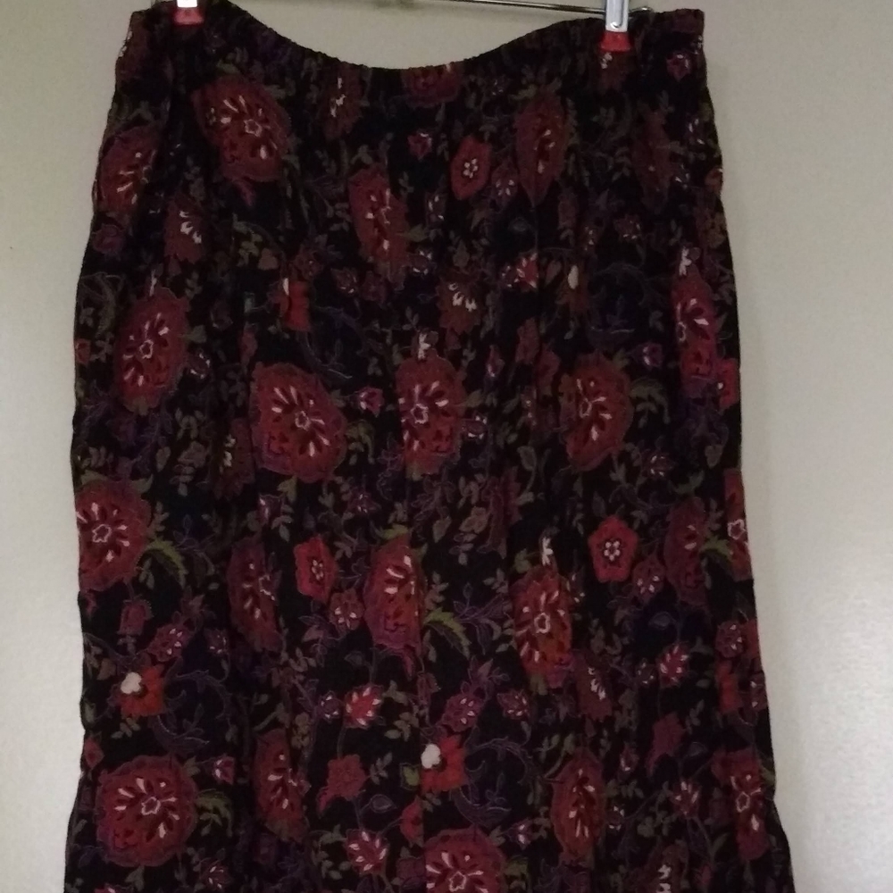 Floral skirt